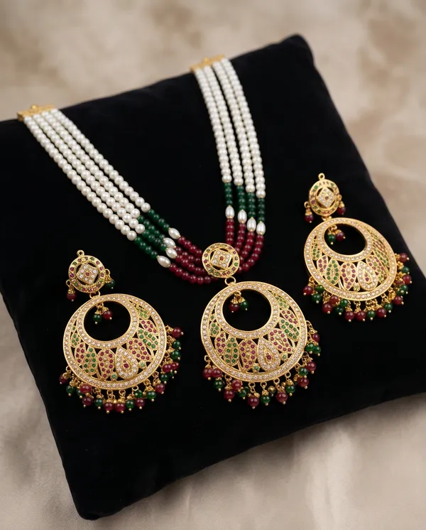 Chandbali_Multi_Necklace_Set