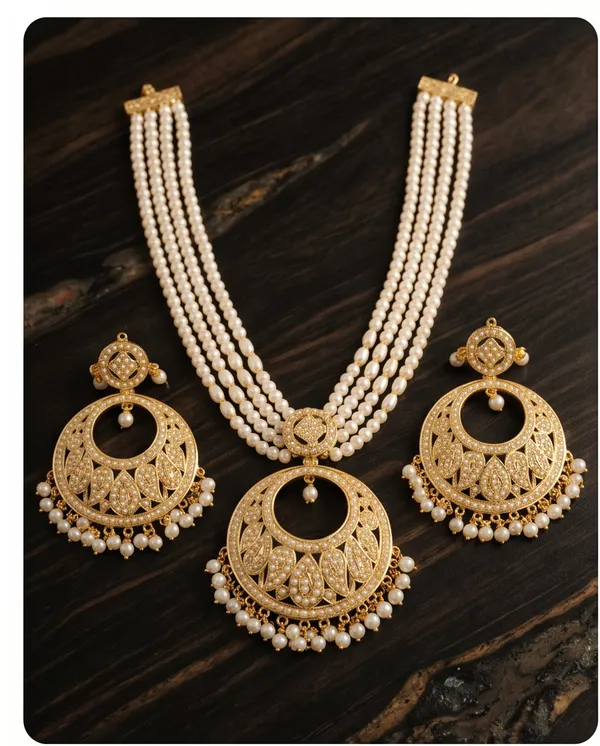Kiran_Chandbali_Pearls_Necklace_Set