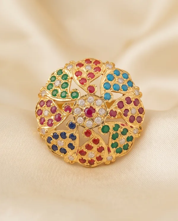 Diya_Navratan_Finger_ring