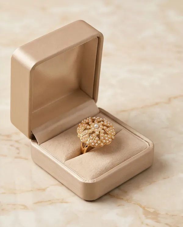 Diya_Pearlsl_AdjustableFinger_Ring