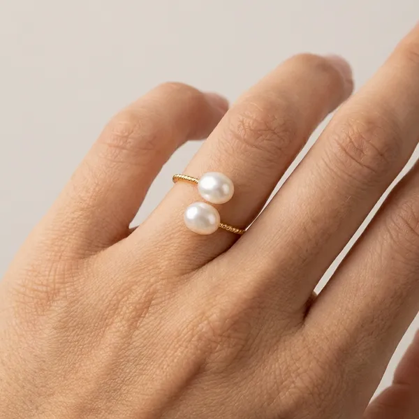Hansa_Real_Pearls_Ring_For_Women