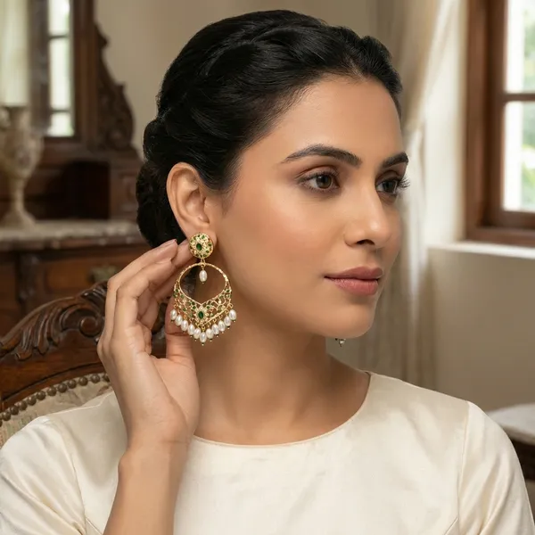 Nayyar_Emerald_Premium_Earrings_For_Women