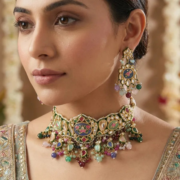 Soumya_Navratan_Premium_Choker_Set_For_Women