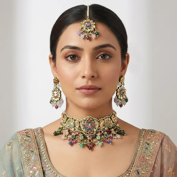 Soumya_Navratan_Premium_Choker_Set_For_Women