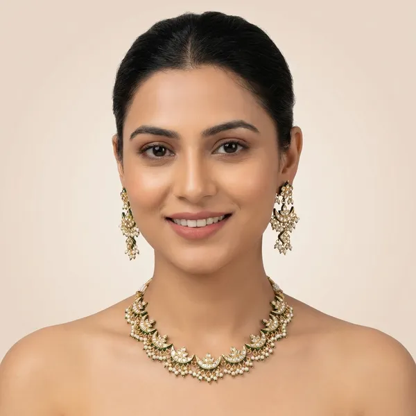 Aman_Green_Premium_Necklace_Set_For_Women