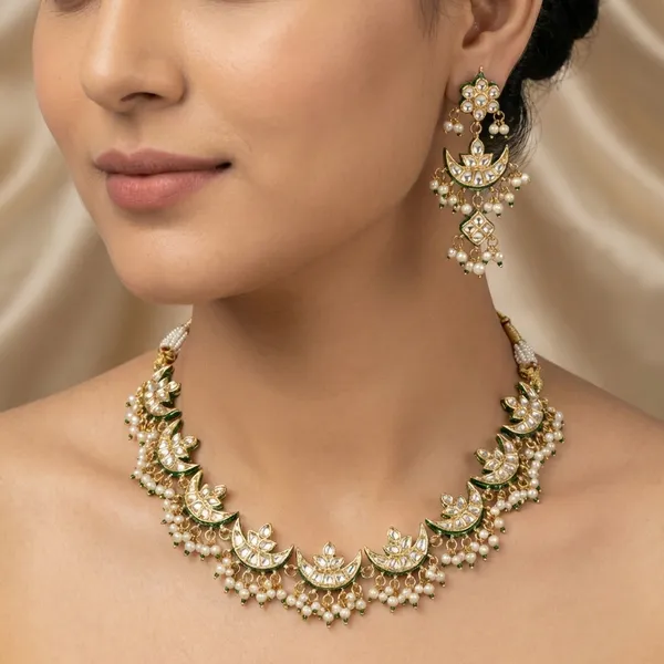 Aman_Green_Premium_Necklace_Set_For_Women