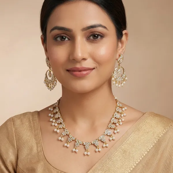 Rakshi_Pearl_Necklace_Set_For_Women
