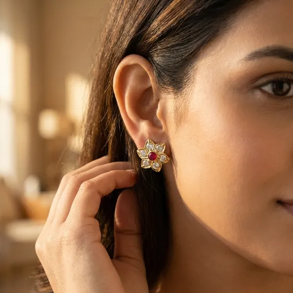 Star_Pink_Premium_Stud_Earrings_For_Women