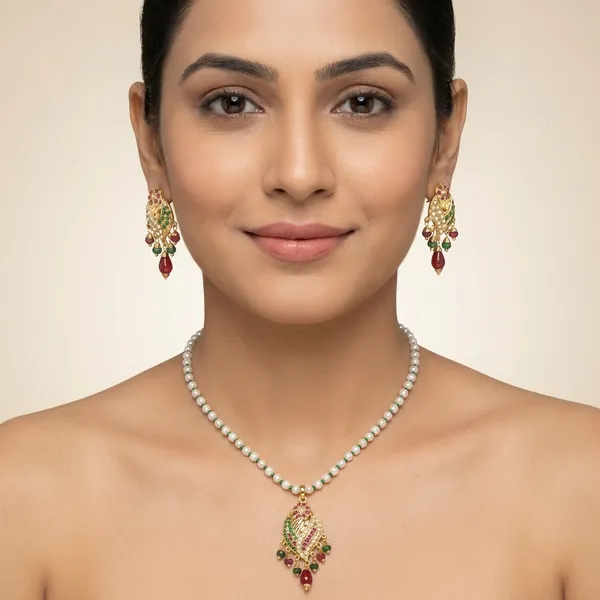 Amira_Multicolour_Premium_Pendant_Set_For_Women