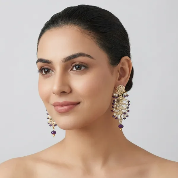 Shazia_Amythist_Premium_Earrings_For_Women
