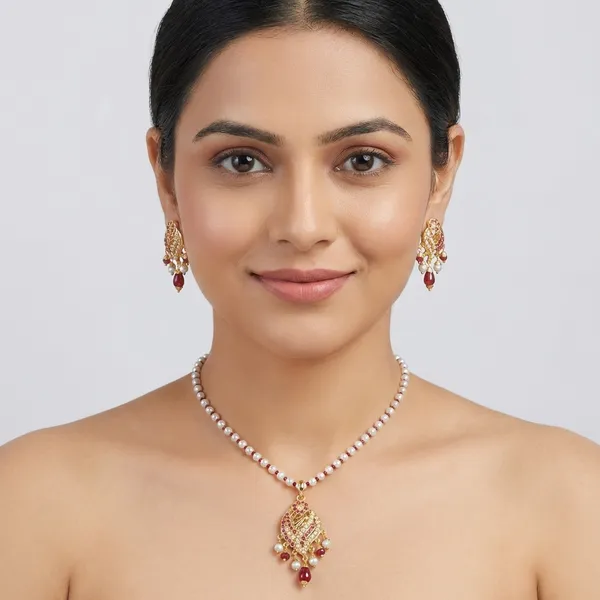 Amaira_Ruby_Premium_Pendant_Set_For_Women