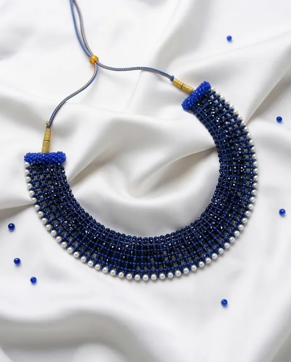 Shweta_Necklace_in_Blue_Beads
