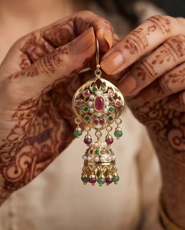Simra_Multi_Jhumki