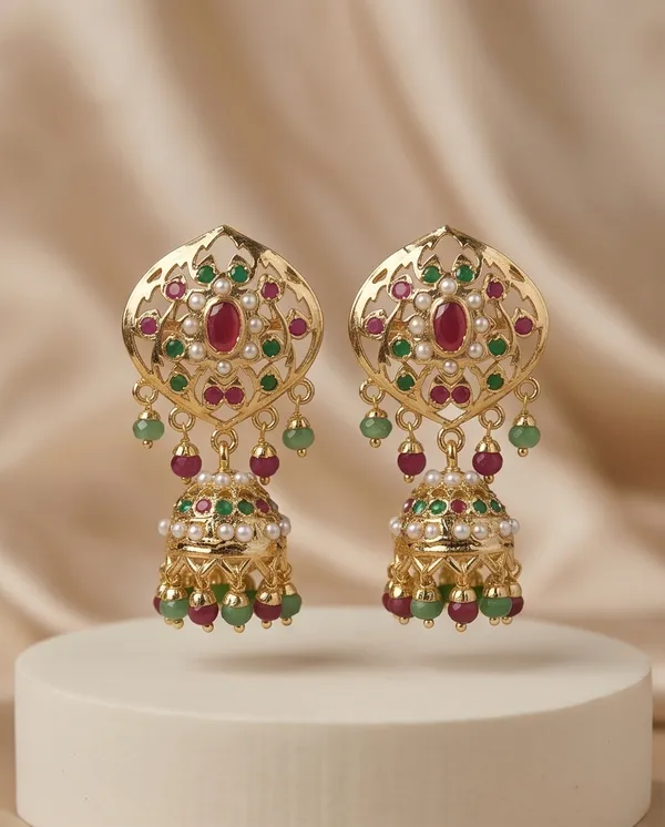 Simra_Multi_Jhumki