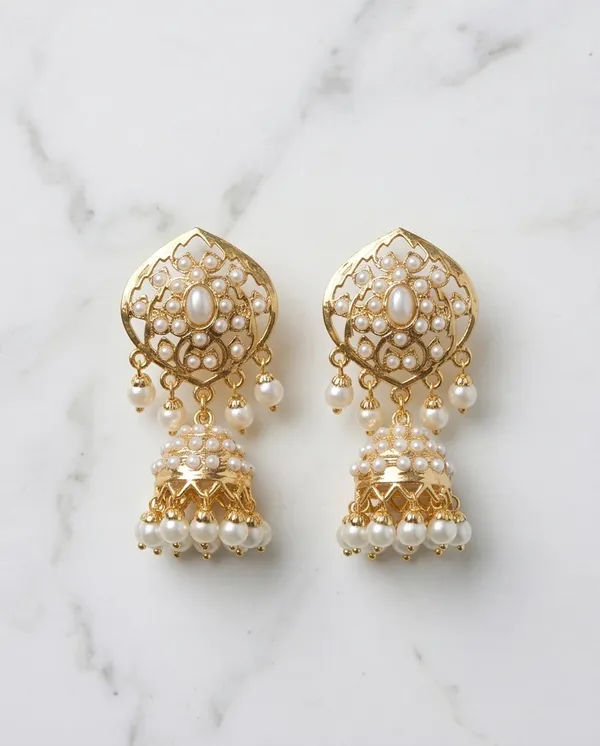 Simra_Pearls_Jhumki