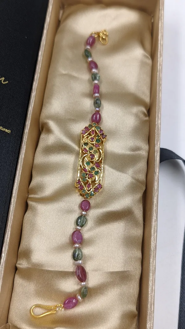 Real_Stone_Multicolour_Premium_Bracelet_For_Women