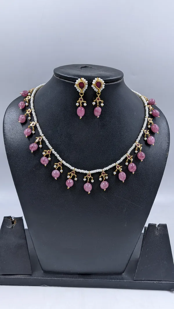 Dina_Delicate_Ruby_Necklace_Set_For_Women