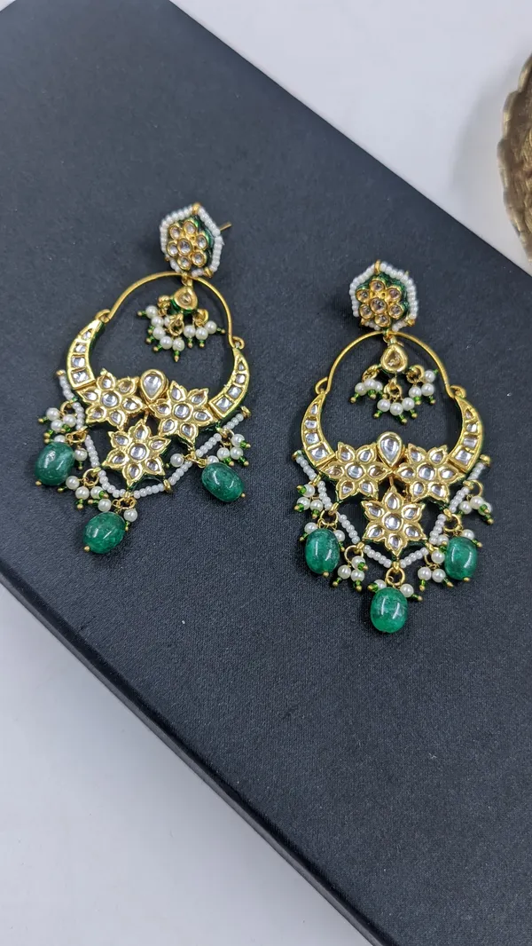 Green_Premium_Earrings_For_Women
