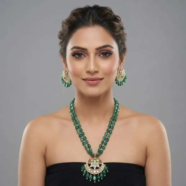 Nayab_Emerald_Premium_Pendant_Set_For_Women