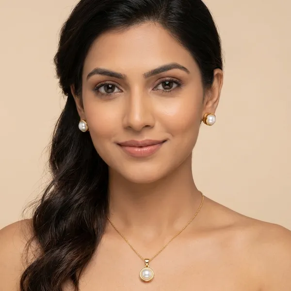 Sadaf_White_Premium_Pendant_Set_For_Women