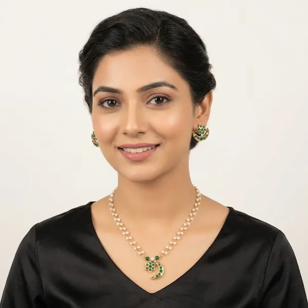 Chandtara_Emerald_Pendant_Set_And_Ring