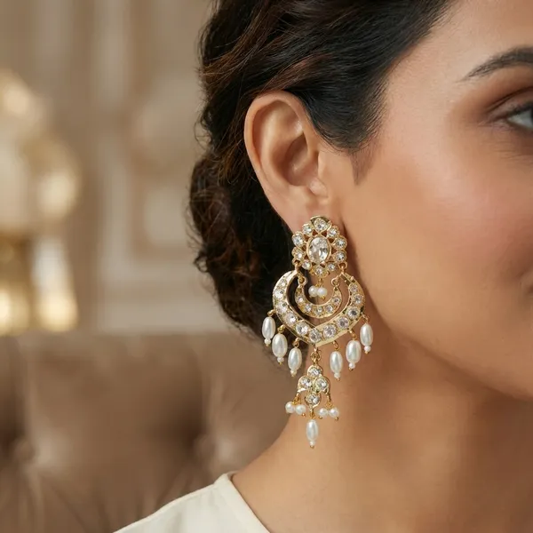Mahira_Pearl_Golden_Premium_Earrings_For_Women
