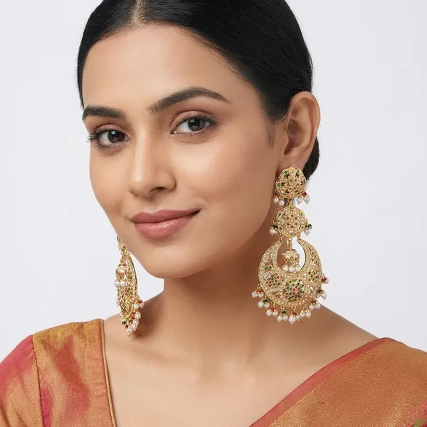 Preet_Premium_Multi__Chandbali_with_mangtika_For_Women