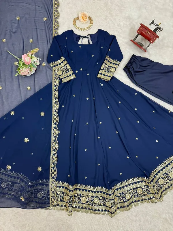 blue_faux_anarkali_gown_with_thread_and_sequin_work