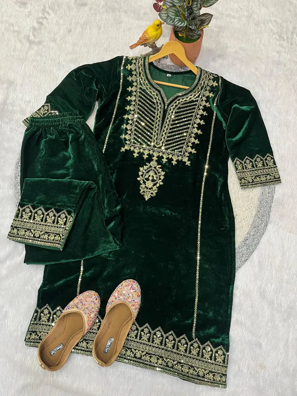 NAVY_BLUE_3_Pieces_Suit_with_top,_Bottom_&_Dupatta