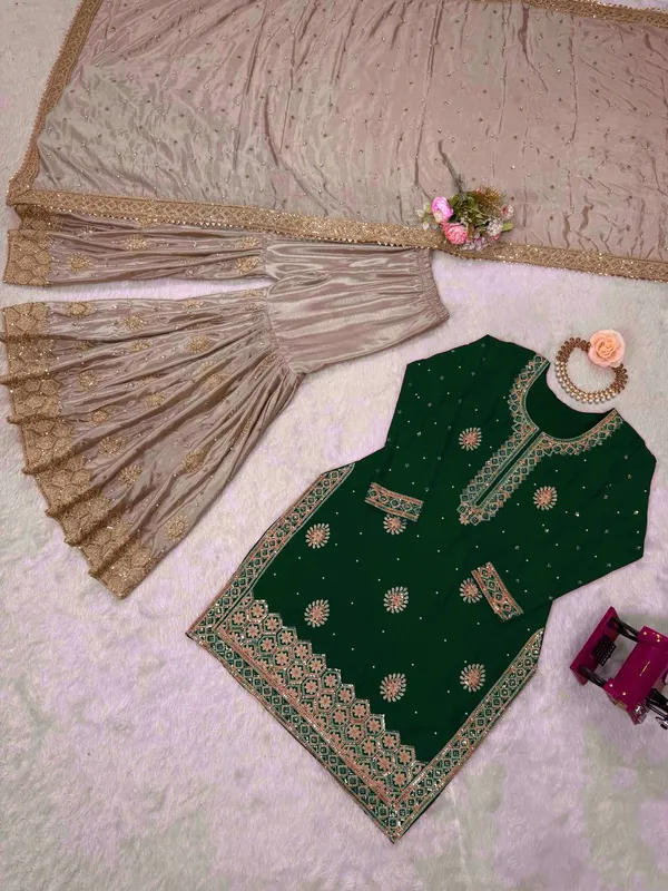 ROYAL_GREEN_EMBROIDERED_SHARARA_SUIT_SET