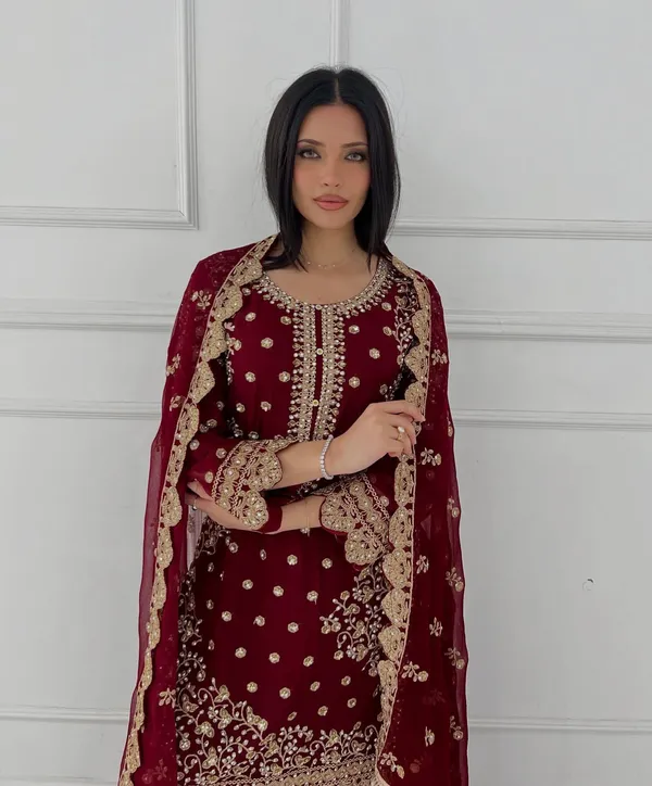 Maroon_FAUX_GEORGETTE_SHARARA_SUIT