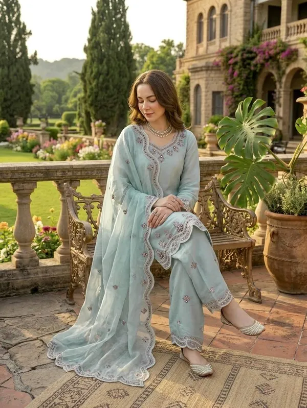 pastel__blue_embroidered_pakistani_salwar_kameez_with_plazza_pants_and_dupatta