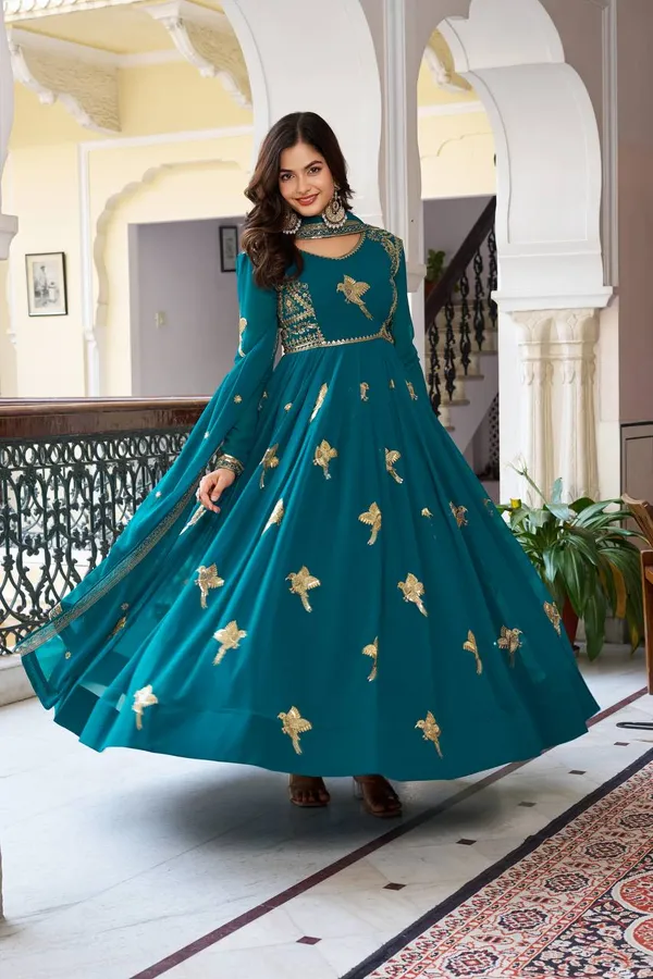georgette_green_thread_with_sequence_work_anarkali_suit