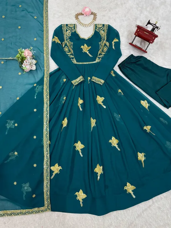 georgette_green_thread_with_sequence_work_anarkali_suit