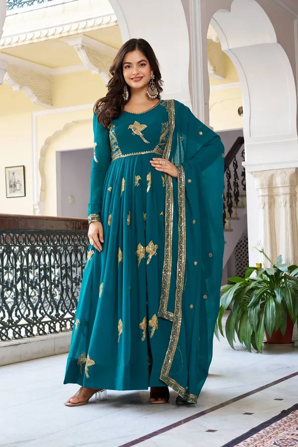 georgette_green_thread_with_sequence_work_anarkali_suit