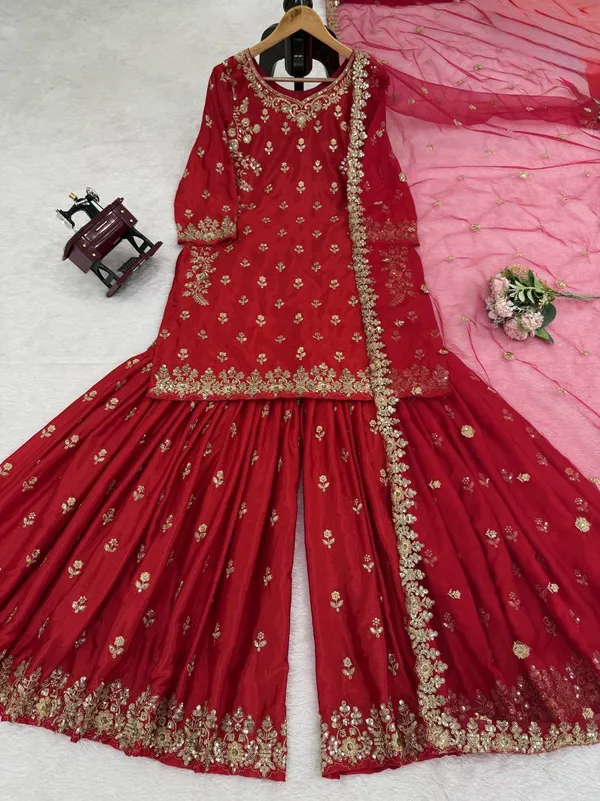 CHINON_SILK_KURTA_SHARARA_SET