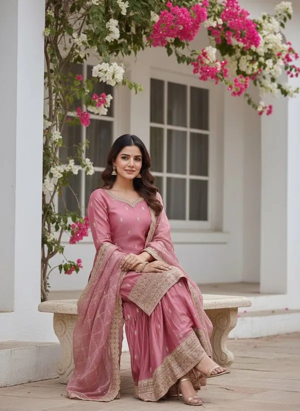 MAGENTA_EMBROIDERED_SILK_SHARARA_SUIT