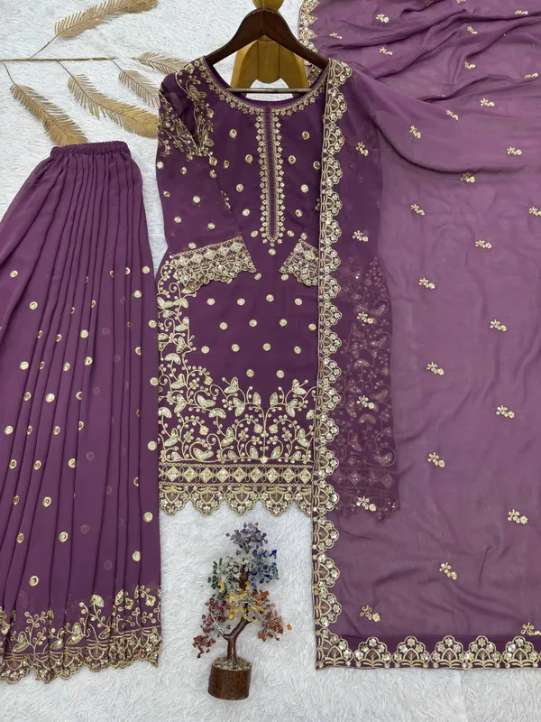 ROYAL_PURPLE_FAUX_GEORGETTE_EMBROIDERED_WITH_DUPATTA_SET