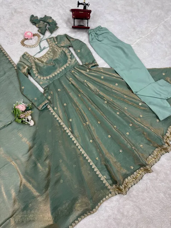 SAGE_GREEN_Ethnic_Look_with_Elegance
