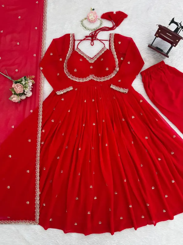 Royal_Red_Anarkali_Graceful_Look
