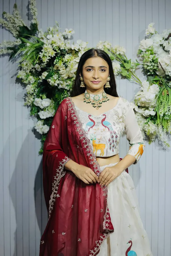 OFF_WHITE_PEACOCK_Designer_Embroidered_Lahenga_Choli