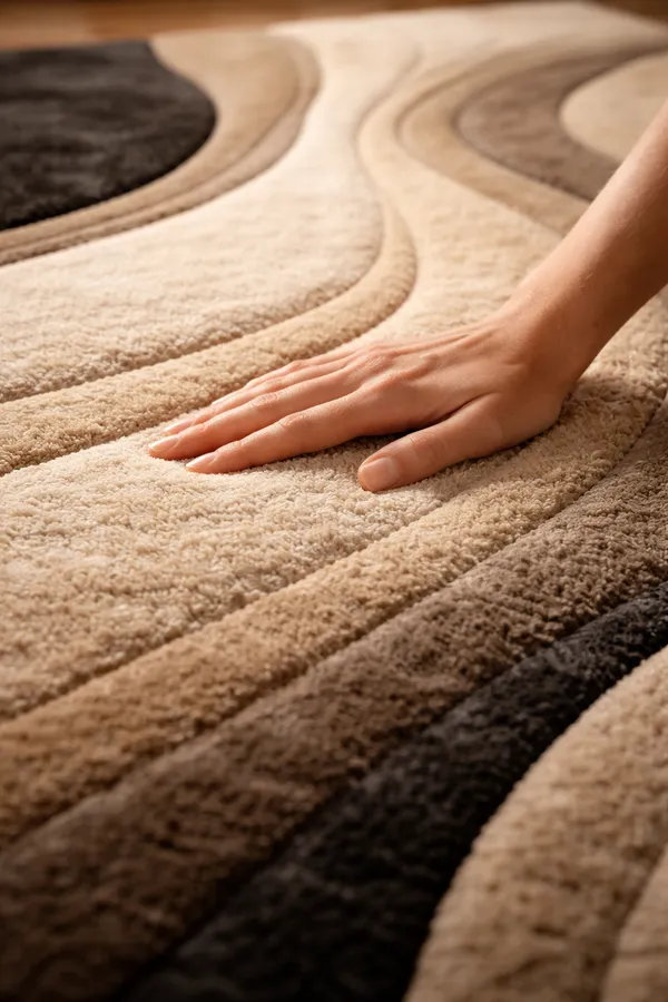 Abstract_Black_&_Cream_Area_Rug_–_Hand_Tufted_Hi-Low_Texture_|_Soft_Plush_Carpet_for_Living_Room_&_Bedroom_Decor