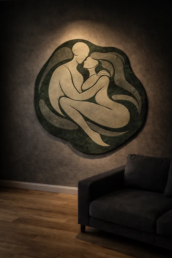 Abstract_Couple_Shape_Rug_|_Modern_Artistic_Hand_Tufted_Area_Carpet_|_Minimal_Human_Figure_Design