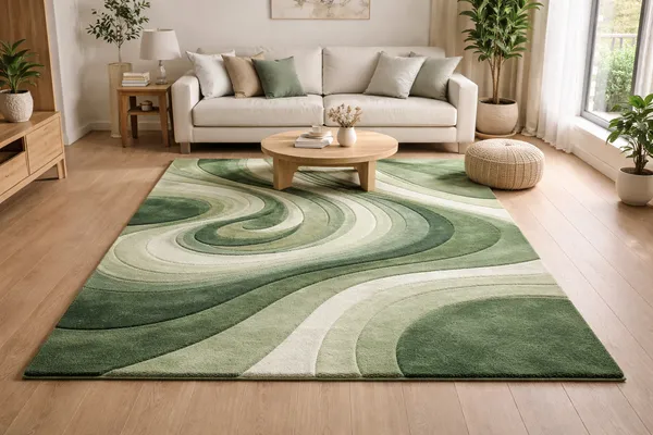 Green_Abstract_Wave_Area_Rug_|_Modern_Hand_Tufted_Carpet_with_Layered_Texture_Design