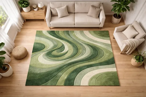 Green_Abstract_Wave_Area_Rug_|_Modern_Hand_Tufted_Carpet_with_Layered_Texture_Design