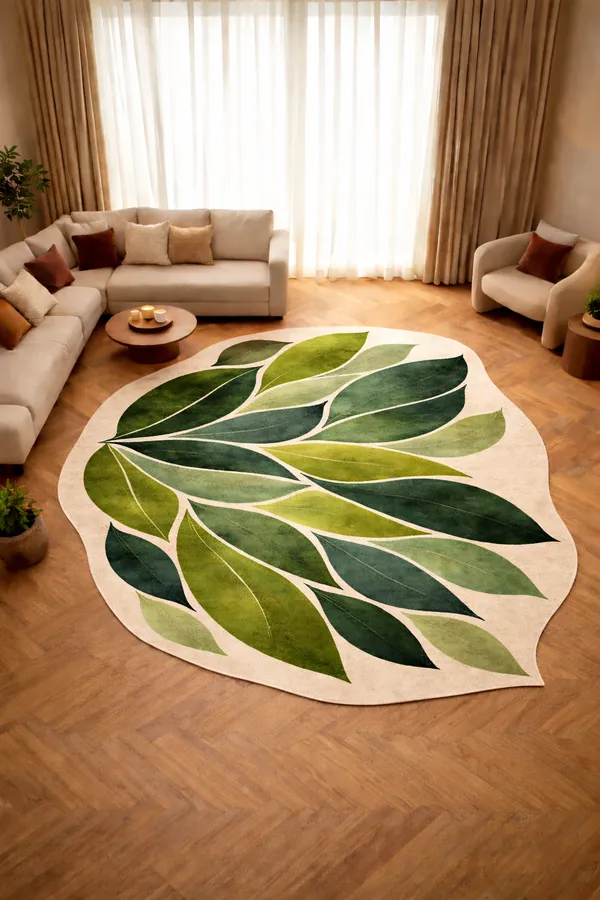 Leaf_Shape_Green_Area_Rug_|_Nature_Inspired_Botanical_Hand_Tufted_Carpet_for_Living_Room