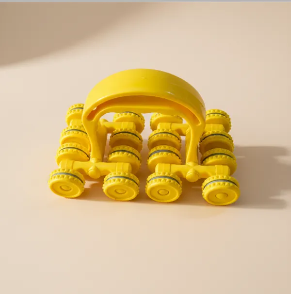 Yellow_8-Wheel_Massage_Roller_For_Body_And_Muscle_Relief