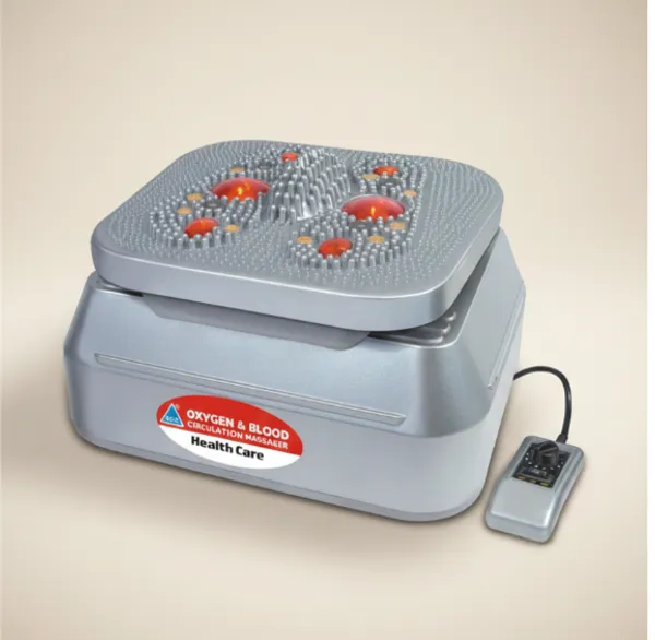 Grey_Oxygen_&_Blood_Health_Care_Chi_Machine_Full_Body_Vibration_Massager_With_Remote_Control