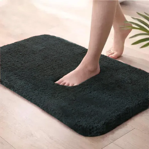 Grey_Polyester_Poly_Cotton_Cotton_Bathroom_Mat_Anti_Skid_Ideal_For_Bathroom_Bedroom_Kitchen_Set_Of_1