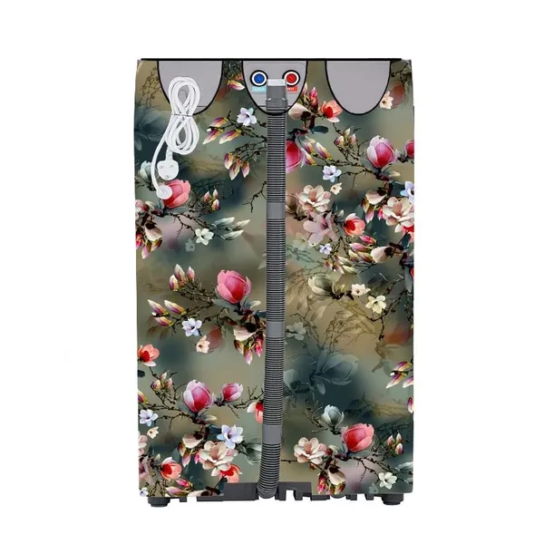 Green_Rose_Pvc_Fabric_Washing_Machine_Cover_Compatible_With_6_To_7_Kg_Top_Load_Machine_Set_Of_1